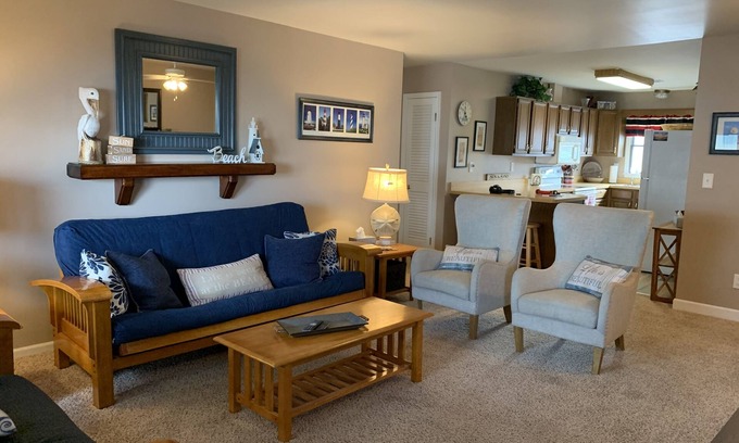 North Ocean City Condo | Oceanfront 3 Bedroom Retreat with Stunning View & Amenities