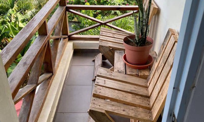 Samana Apartment | Inviting Palm View Apartment in Villa Coconut with Pool