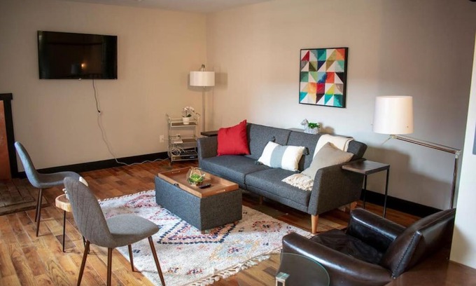 Pendleton House | Pet-Friendly Parkside Apartment with Private Patio & Deck