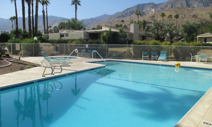 Canyon Corridor Condo | Serene Single Level Condo with Pool in South Palm Springs