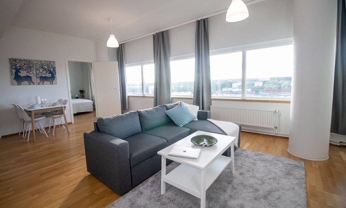 Tammisalo Apartment | Scenic Views and Family-Friendly Stay at Flexi Homes Itäkeskus