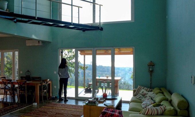 Gefira Mpania Villa | Beautiful Greek Boho Villa with Ocean View near Nafpaktos