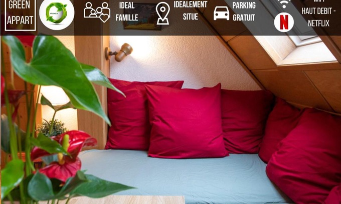 Daubensand Apartment | Family-Friendly Green Appart Europa Lodge Near Europa-Park