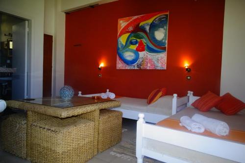 Koskinou Apartment | Budget-Friendly Green Garden Studios for Family Getaways