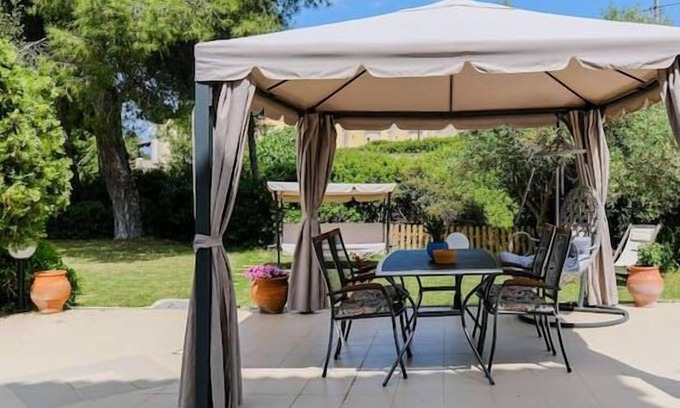 Afytos Apartment | Pet-Friendly Green Gem Apartment with Kitchen in Afytos