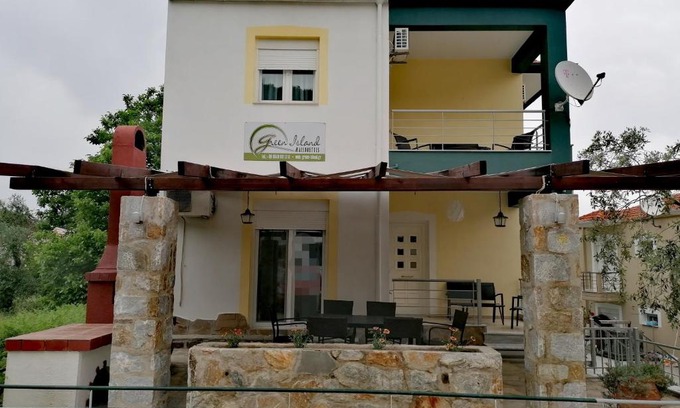Chrisi Akti Villa | Oceanfront Green Island Residence: Rated 9.6 by Guests