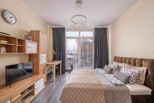 Grizinkalns Apartment | Family-Friendly Grizinkalns Residence with Free Parking