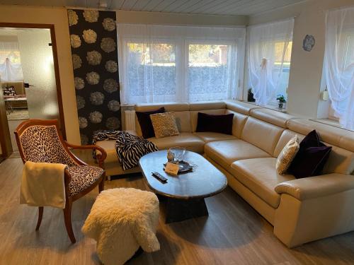 Bad Saarow Apartment | Bright Souterrain Retreat by the Forest in Bad Saarow