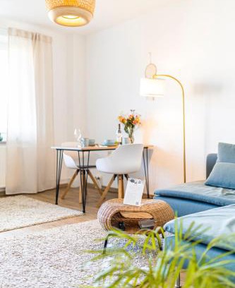 Jena-Nord Apartment | Contemporary 2-Bedroom Apartment with Balcony & Netflix