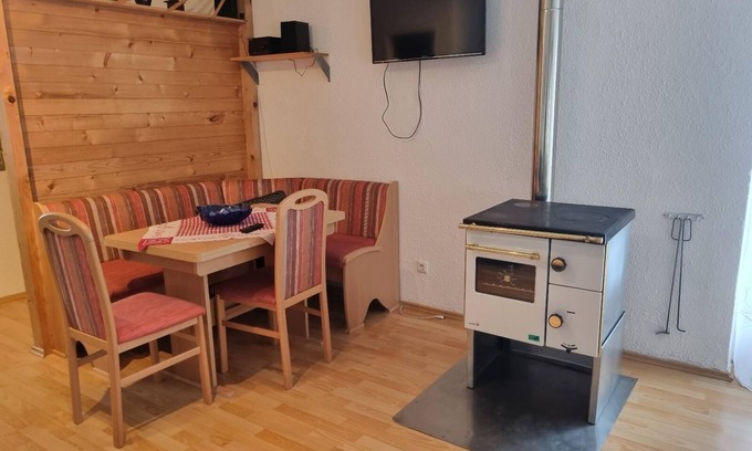 Bodenmais Apartment | Cozy Retreat with Wood Stove and Private Balcony
