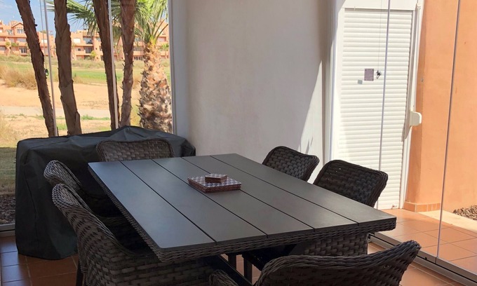 Torre-Pacheco Apartment | Family-Friendly 3-Bedroom Apartment with Ocean View & Pool