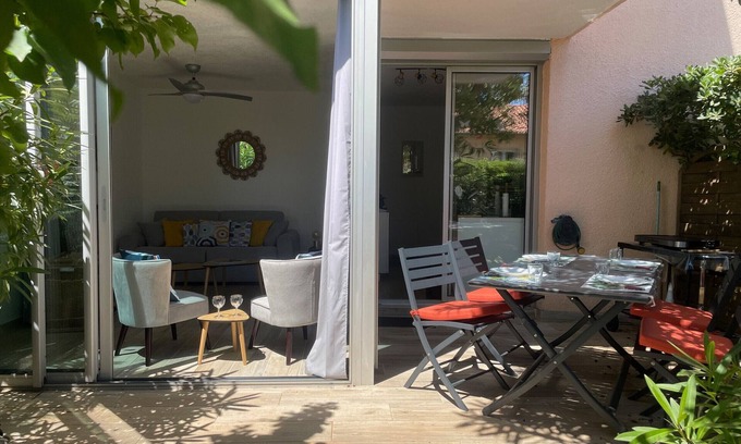 Argeles-sur-Mer Apartment | Cozy Apartment in Argelès-sur-Mer with Pool & Spa
