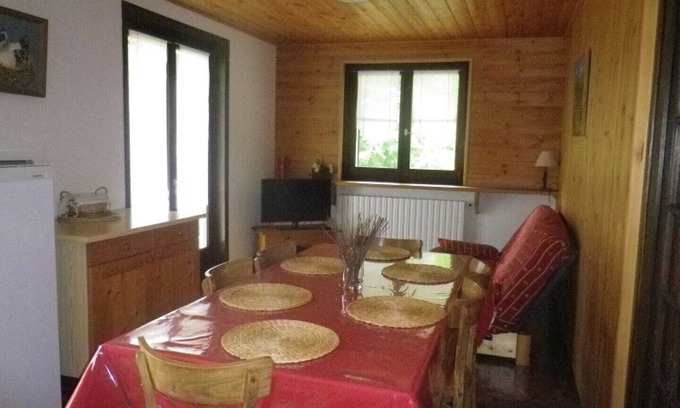 Seytroux Apartment | Exquisite Ground Floor Apartment with Pool Access