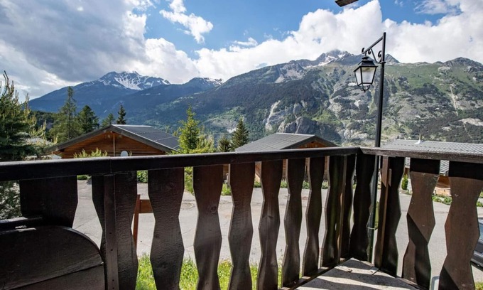 Villarodin-Bourget Apartment | Ground floor, balcony, tv, ski locker, 35m², La Norma
