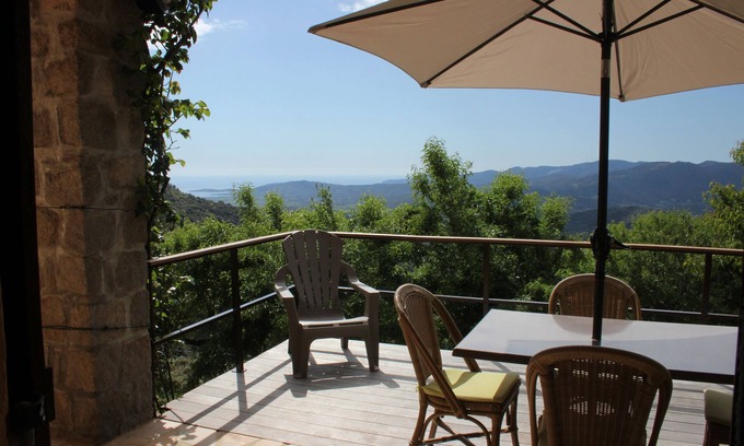 Sollacaro House | Panoramic Ocean View: Pet Friendly Accommodation Awaits