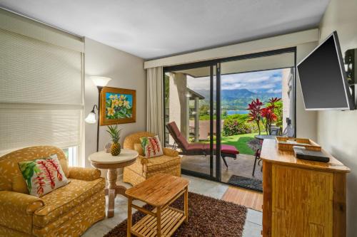 Princeville House | Ocean View Studio at Hanalei Bay Resort - Pool & Tennis