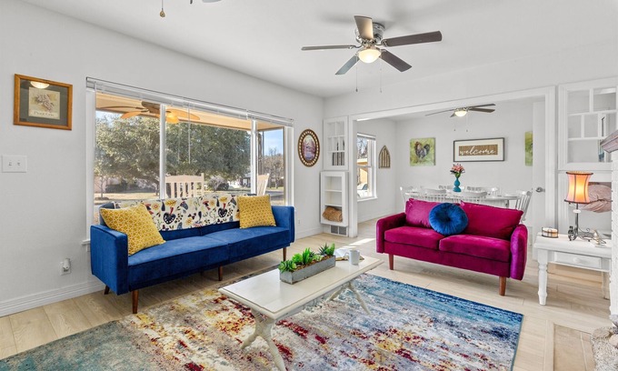Abilene House | Group Friendly Haven with Multiple Dining Rooms