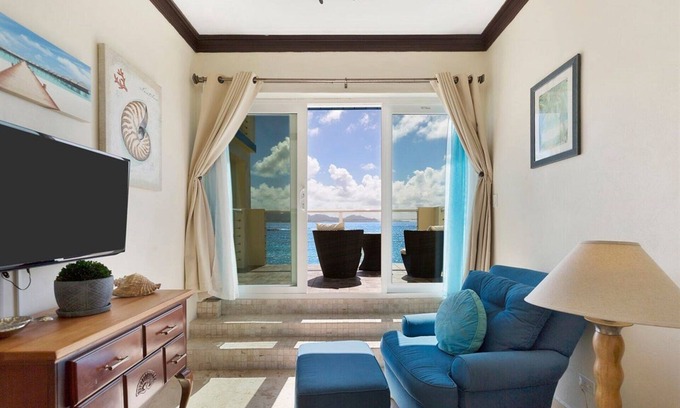 Blowing Point Villa | Idyllic 1-Bedroom Retreat with Pool & Ocean Views