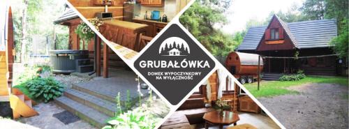 gmina Rogowo Cabin | Experience Grubałówka: Pet-Friendly Retreat with Hot Tub