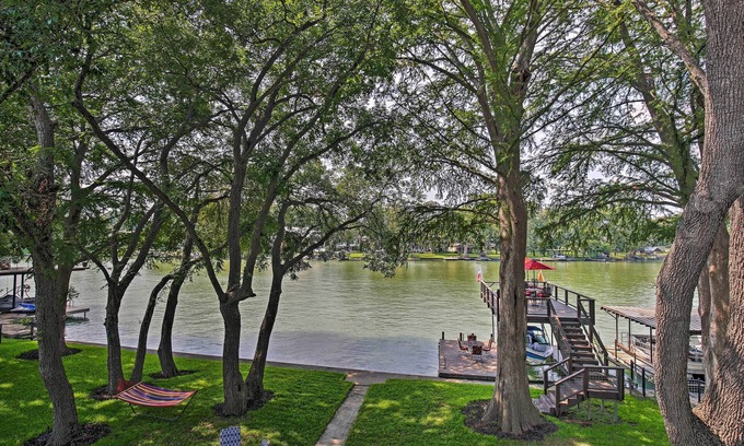 Seguin House | Exclusive Guadalupe River Retreat with Private Yard & Pool