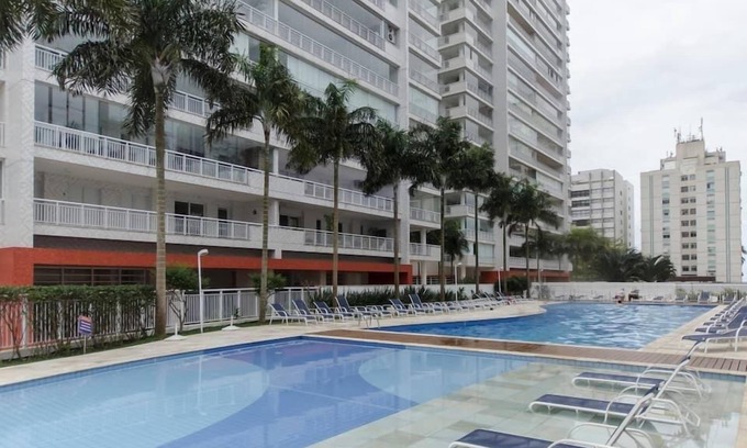 Asturias Apartment | Discover Guarujá Asturias: Relax with Ocean Views & Spa