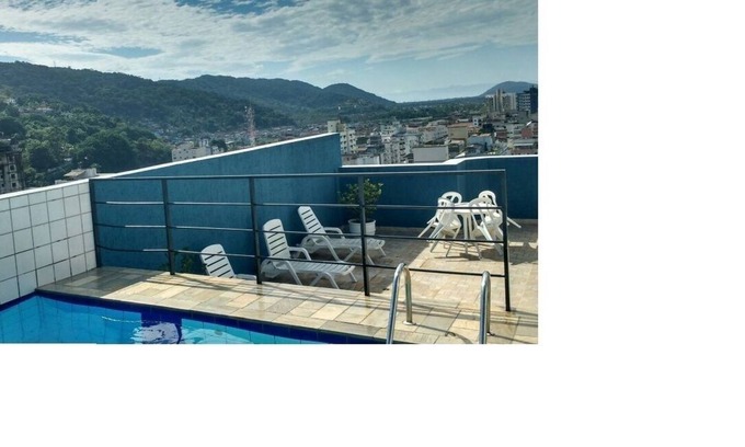 Enseada Apartment | Cozy Guaruja-Cove Apartment with Pool & Ocean Views
