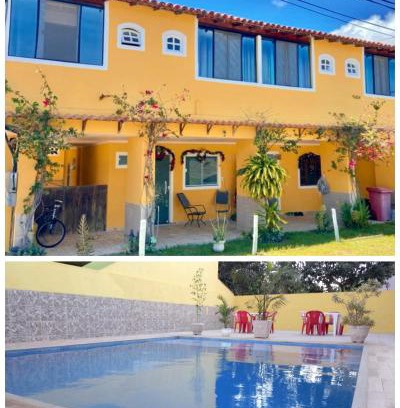Cabo Frio Apartment | Oceanfront Guest House Renascer K&W with Pool & Views