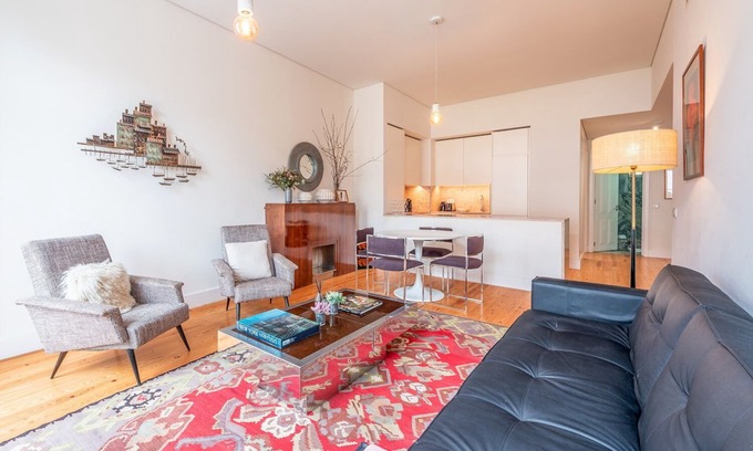 Sao Bento Apartment | Bright Home at S. Bento: Ideal for Families and Wellness