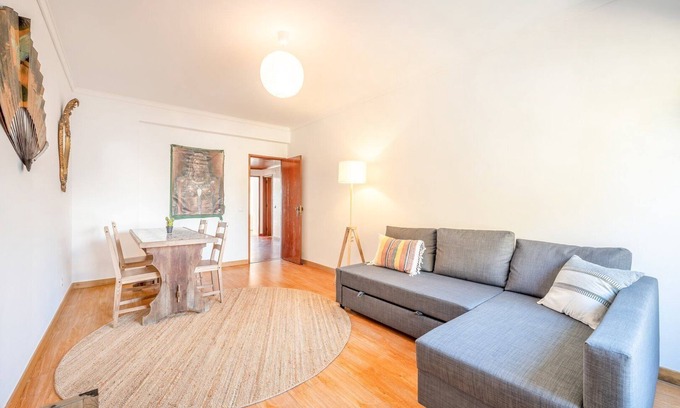 Costa de Caparica Apartment | Inviting GuestReady - Salty Retreat with Ocean View