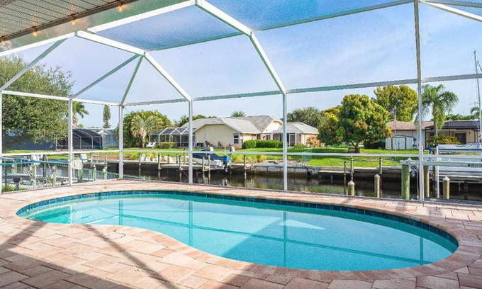 Fort Myers House | Coastal Retreat with Pool, Dock & Family-Friendly Fun