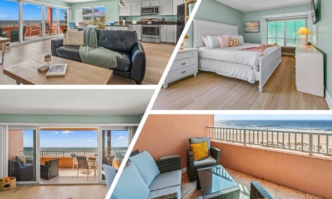 Bradenton Beach Condo | Beachfront Condo with Spectacular Ocean Views & Pool