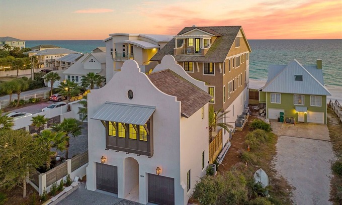 Seacrest House | Stunning Gulf Front Retreat with Private Beach and Pool
