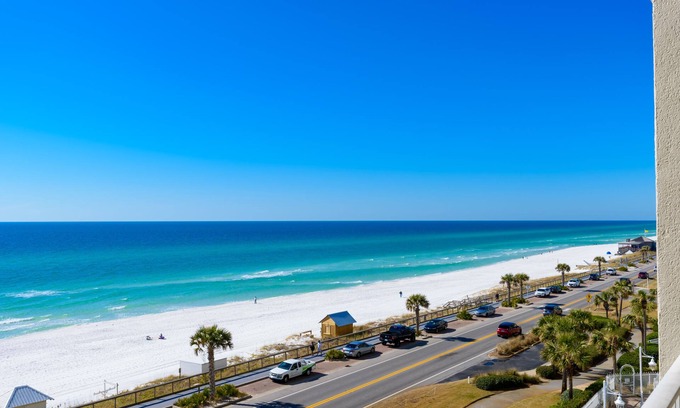 Miramar Beach Condo | Gulf Views ~ Walk to the Beach ~ Private Balcony ~ Resort Pool