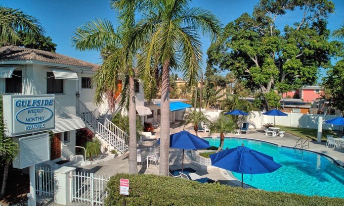 St. Pete Beach Apartment | Gulfside Resort: Family-Friendly Retreat with Pool Access