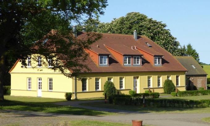 Gingst Apartment | Discover Gut Rattelvitz: Spa, Ocean Views & Game Barn Fun