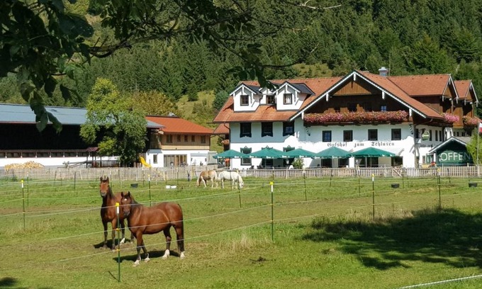 Unterpinswang Apartment | Gutshof zum Schluxen: Pet-Friendly Retreat with Ocean View