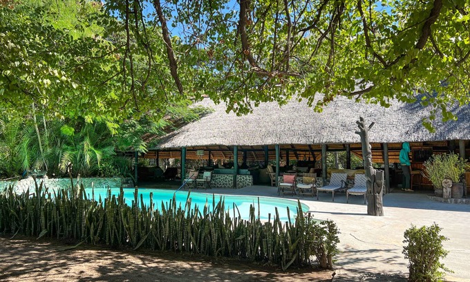 Gweta Cabin | Gweta Lodge: Relaxing Retreat with Pool and Kitchen Access