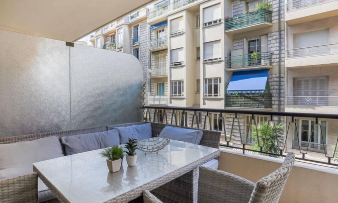 Thiers Apartment | Oceanfront Escape at Héraclès by Interhome with Spa