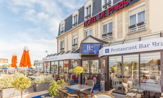 Courseulles-sur-Mer Hotel | Ideally Located Hôtel de Paris with Oceanfront Views