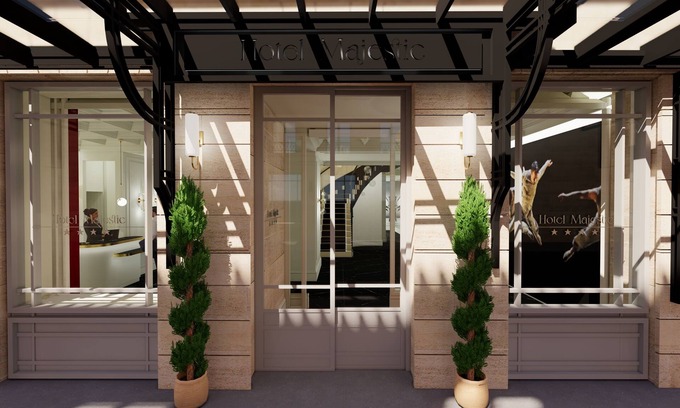 Hotel de Ville - Quinconces Hotel | Majestic Hôtel: 4-Star Comfort with Spa and Family Amenities