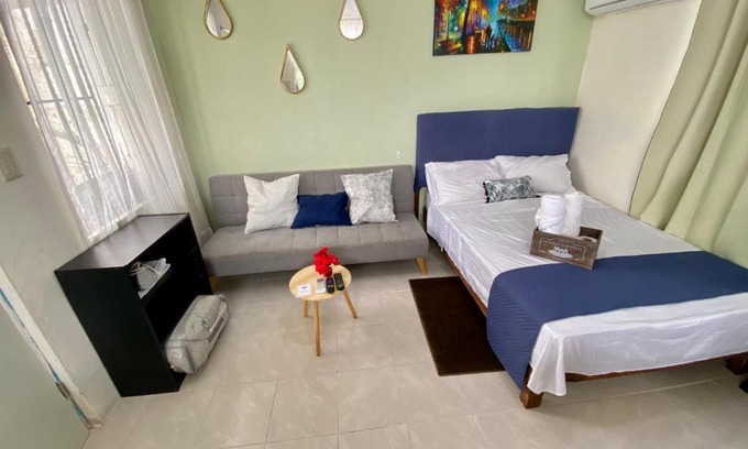 Ciudad Madero Apartment | Cozy Habitación Colibrí: Pet & Child Friendly Retreat