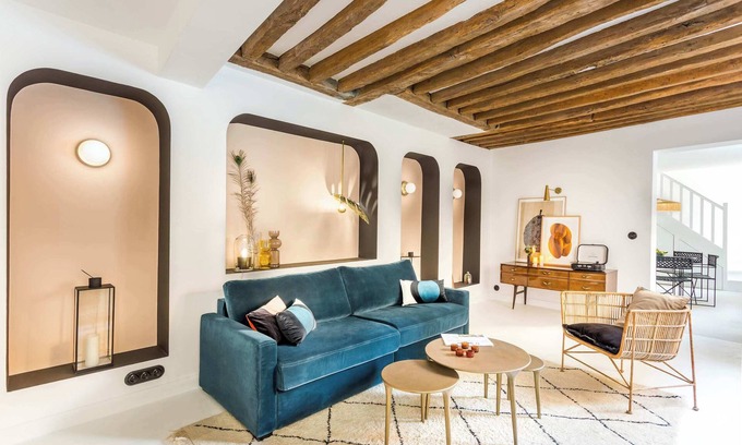 Saint-Germain-l'Auxerrois Apartment | Habitat Parisien 3BR3BA AC Louvre Rivoli Tuileries