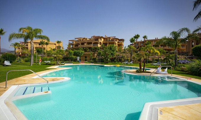 New Golden Mile Apartment | Discover Hacienda Del Señorio De Cifuentes with Spa & Pool