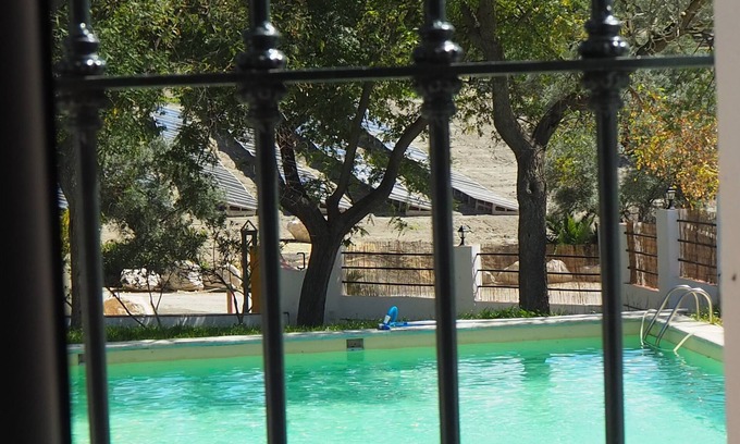 Arcos de la Frontera Hotel | Relax at Hacienda Marcharavi: Eco-Friendly Retreat with Pool