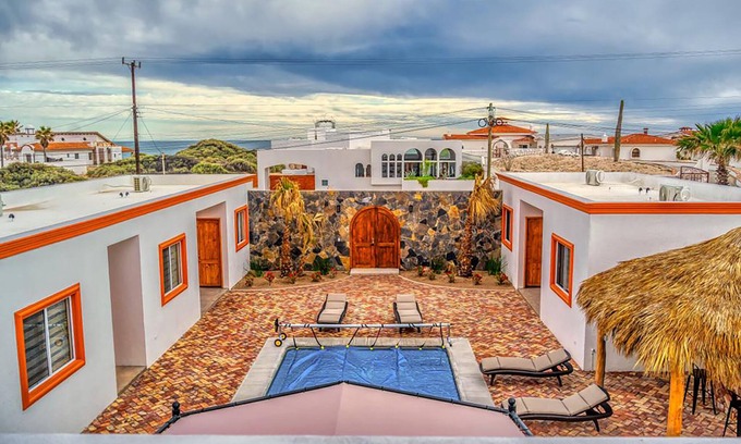 Las Conchas House | Indulge in Hacienda Playa: Private Pool & Spa Retreat