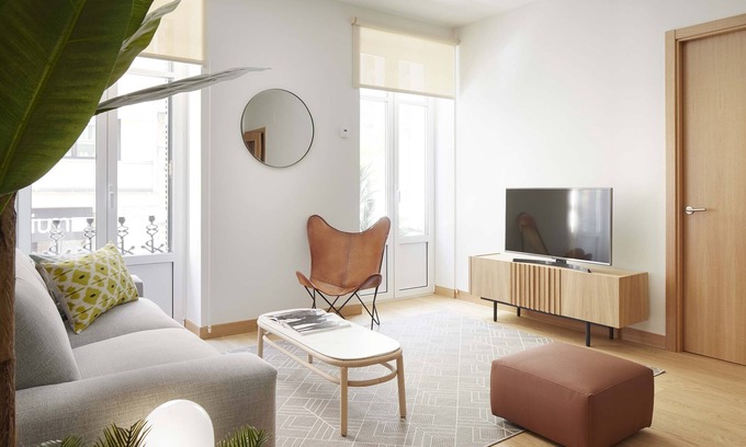 San Sebastian Centro Apartment | Oceanfront Retreat: Haizea by FeelFree Rentals