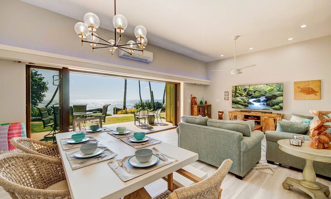 Wailua House Lots Condo | Oceanfront Haven: Hale Awa'puhi 2-BR with Pool & Views