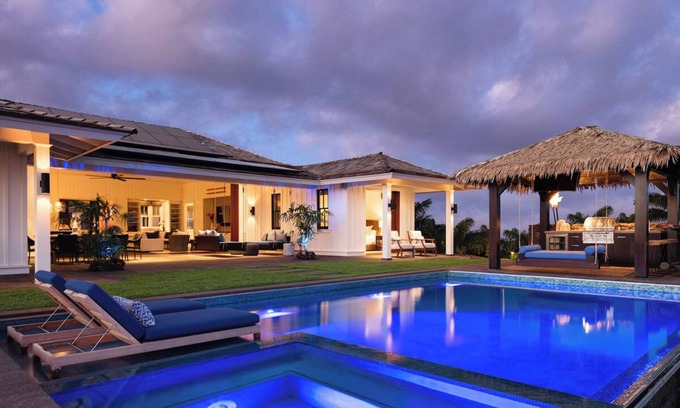 Poipu House | Hale Ho‘oli: Oceanfront Villa with Pool & Spa - Guest Rated 9.8