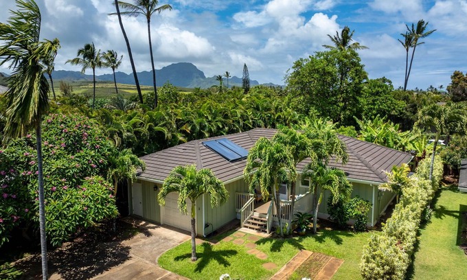 Poipu Cottage | Discover Hale Ko Cottage: Oceanfront Retreat with 9.6 Rating