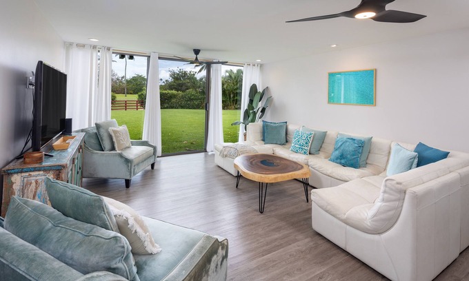 Kahuku Condo | Unmatched Stay at Hale Kuilima: Golf Course Condo Retreat
